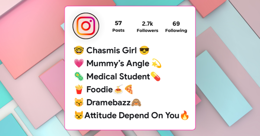 instagram bio ladkiyo ke liye