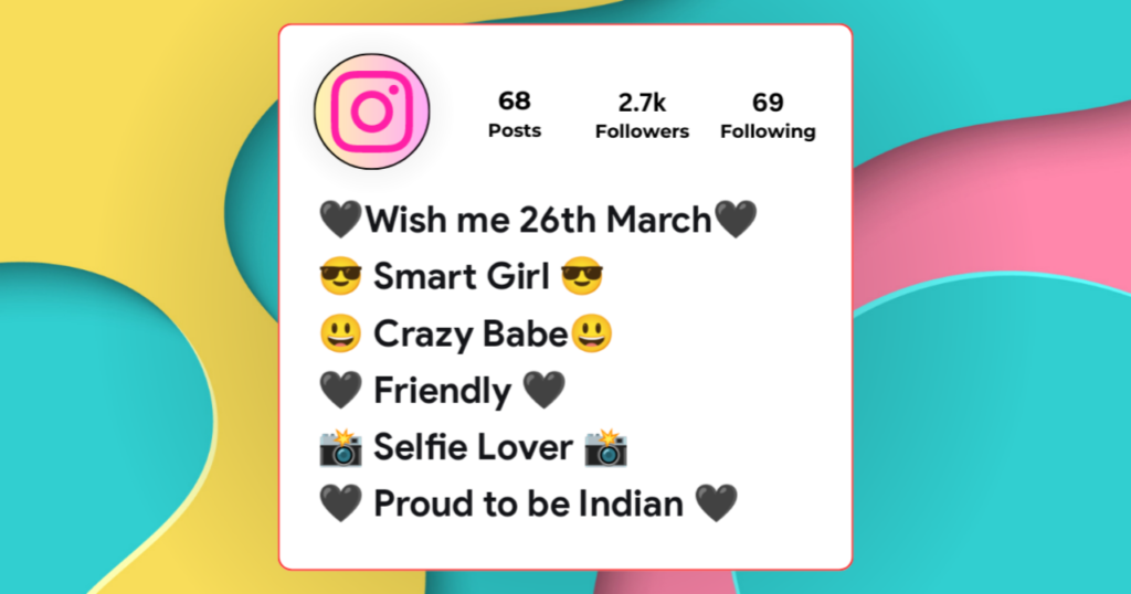 Stylish Instagram Bio For Girls