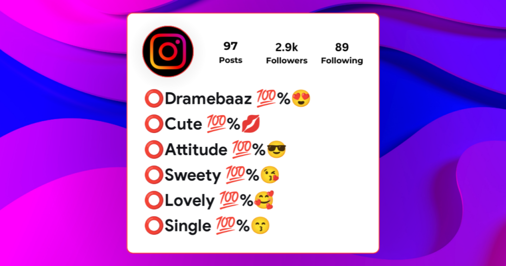 Swag Instagram Bio For Girls